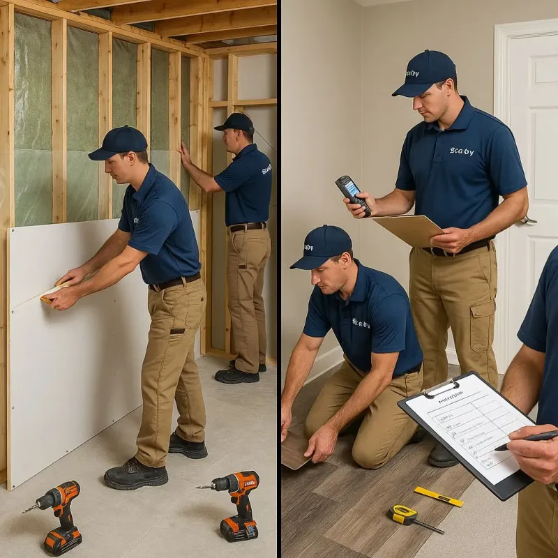 Repairs and Reconstruction process in Perth, NY
