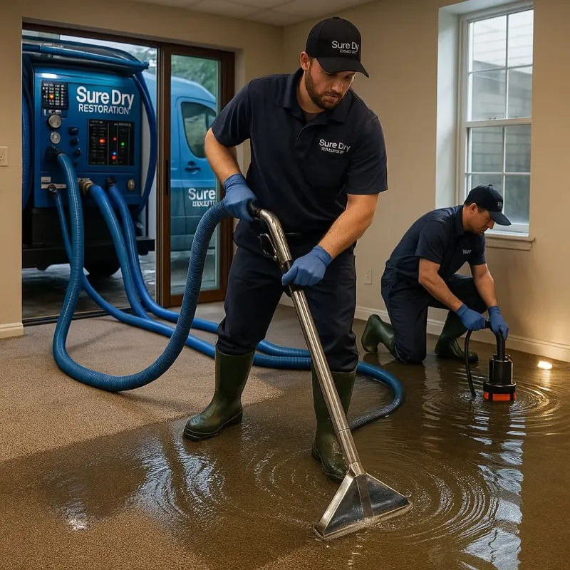 Water Extraction and Removal process in Perth, NY